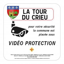 Panneau vidéo protection